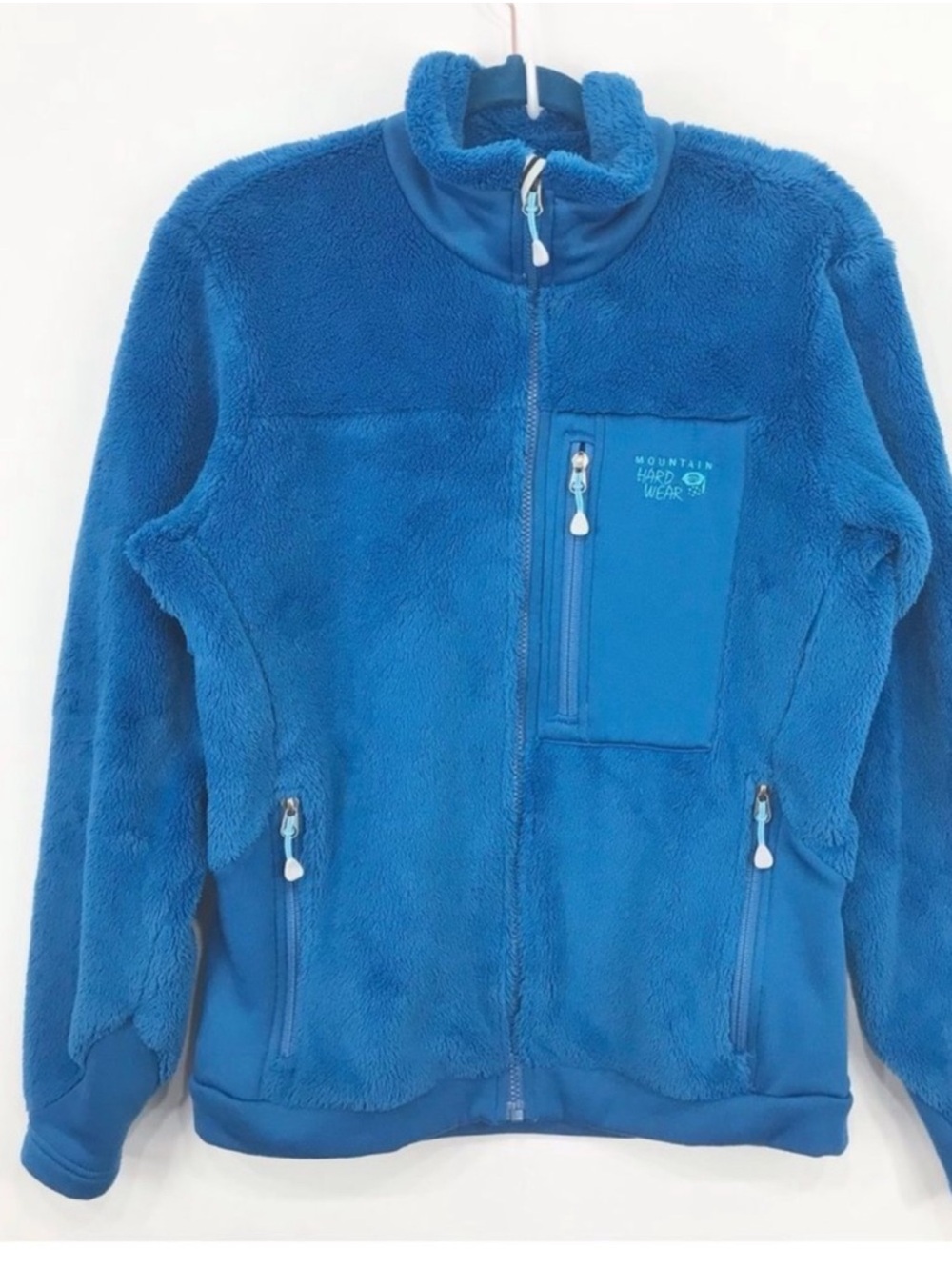 Mountain Hardwear Polartec Monkey Fleece Jacket Full Zip Size Small Pile
